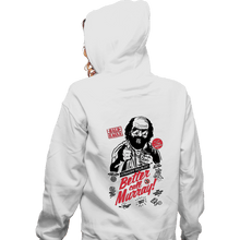 Load image into Gallery viewer, Secret_Shirts Zippered Hoodies, Unisex / Small / White Better Call Murray
