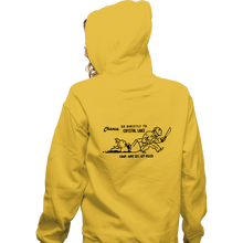 Load image into Gallery viewer, Daily_Deal_Shirts Zippered Hoodies, Unisex / Small / White Go To Camp Crystal Lake
