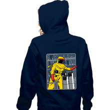 Load image into Gallery viewer, Shirts Zippered Hoodies, Unisex / Small / Navy A Match Made In Space
