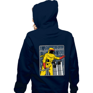 Shirts Zippered Hoodies, Unisex / Small / Navy A Match Made In Space