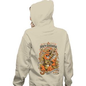 Daily_Deal_Shirts Zippered Hoodies, Unisex / Small / White Kitty's Awakening