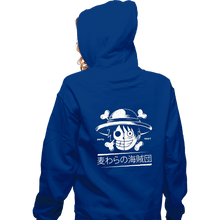Load image into Gallery viewer, Shirts Zippered Hoodies, Unisex / Small / Royal Blue The Straw Hat Crew
