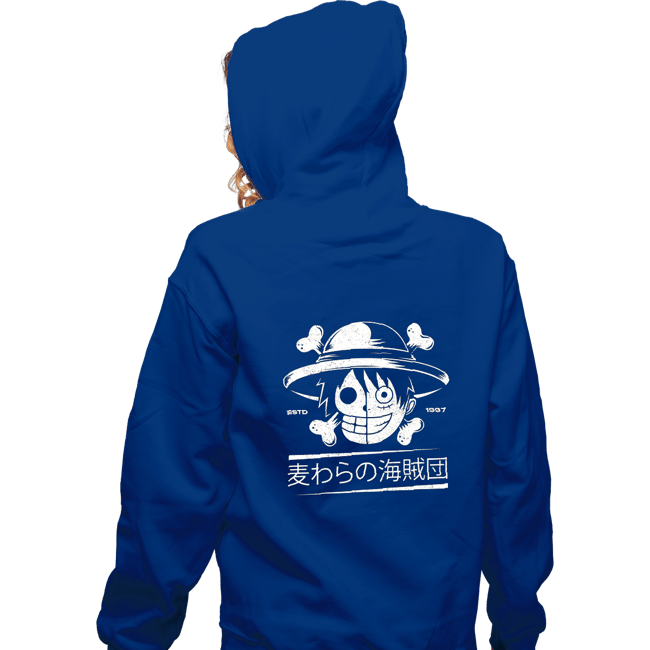 Shirts Zippered Hoodies, Unisex / Small / Royal Blue The Straw Hat Crew
