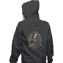Load image into Gallery viewer, Shirts Pullover Hoodies, Unisex / Small / Charcoal Ellie
