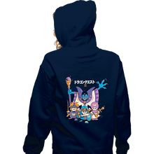 Load image into Gallery viewer, Secret_Shirts Zippered Hoodies, Unisex / Small / Navy Dragon Team
