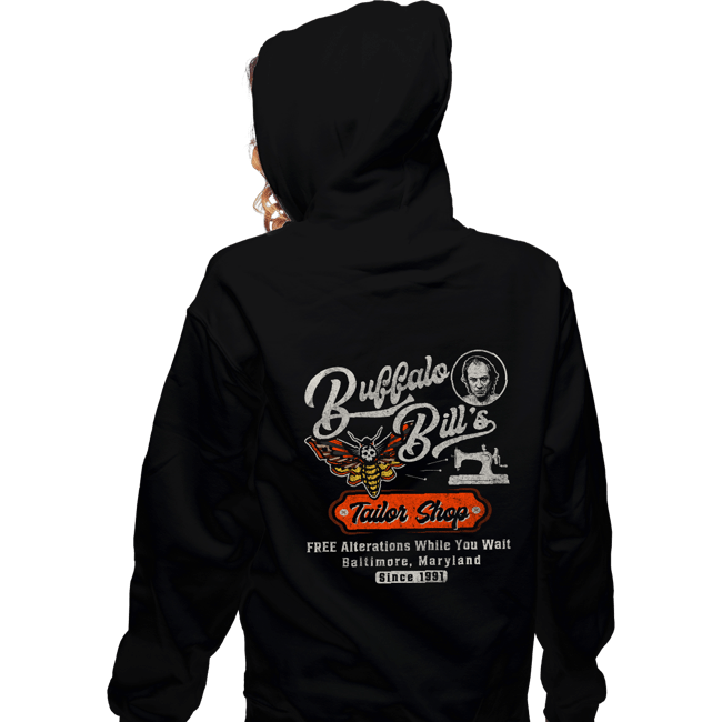 Daily_Deal_Shirts Zippered Hoodies, Unisex / Small / Black Bill's Tailor Shop