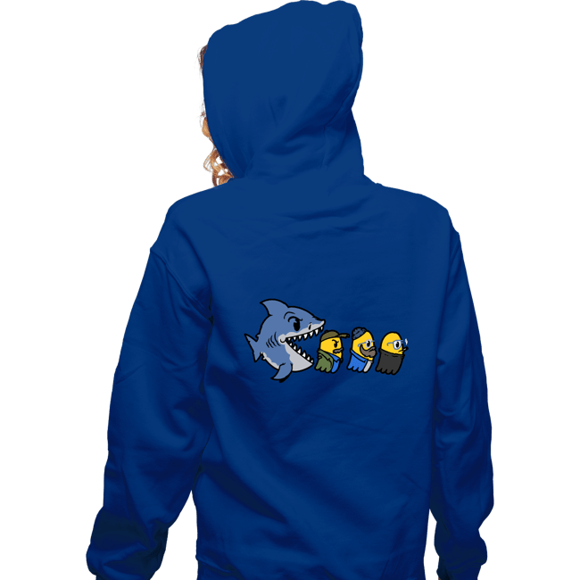 Daily_Deal_Shirts Zippered Hoodies, Unisex / Small / Royal Blue Jawsman