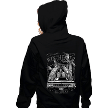 Load image into Gallery viewer, Secret_Shirts Zippered Hoodies, Unisex / Small / Black Brothers
