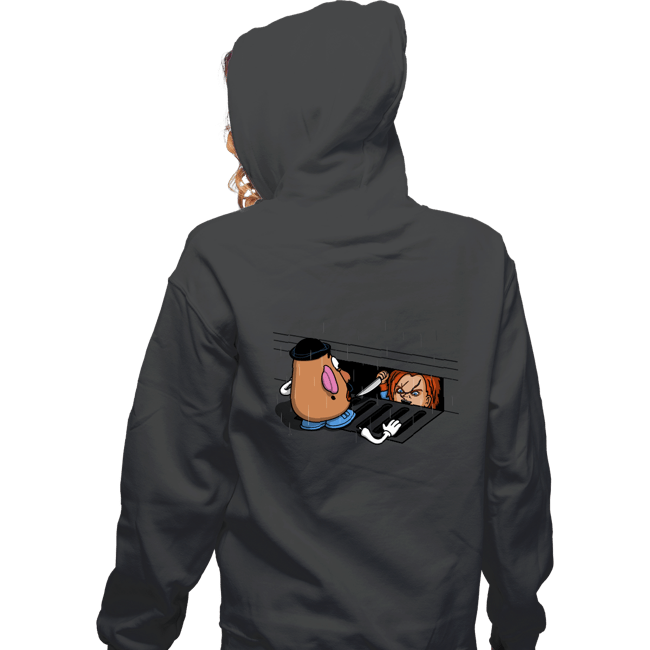 Shirts Zippered Hoodies, Unisex / Small / Dark Heather Chuckit!
