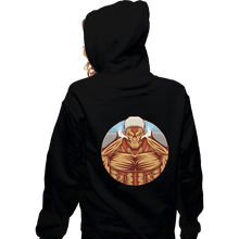 Load image into Gallery viewer, Shirts Zippered Hoodies, Unisex / Small / Black Armor Titan
