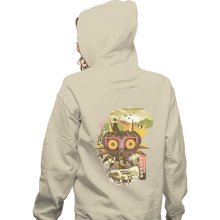 Load image into Gallery viewer, Shirts Pullover Hoodies, Unisex / Small / Sand Ukiyoe Majora
