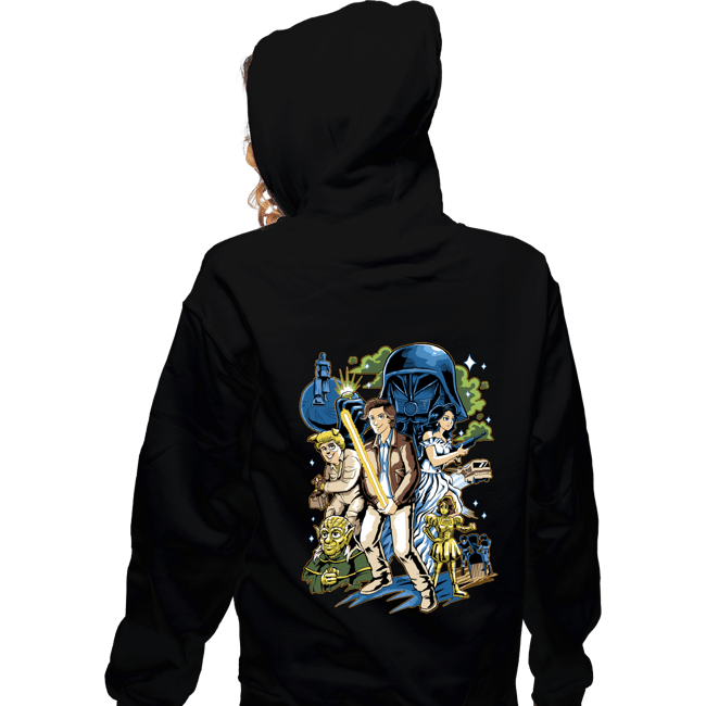 Daily_Deal_Shirts Zippered Hoodies, Unisex / Small / Black May The Schwartz Be With You
