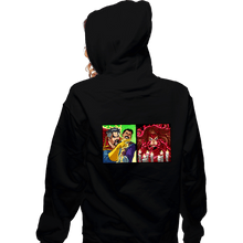 Load image into Gallery viewer, Daily_Deal_Shirts Zippered Hoodies, Unisex / Small / Black Strange Yelling

