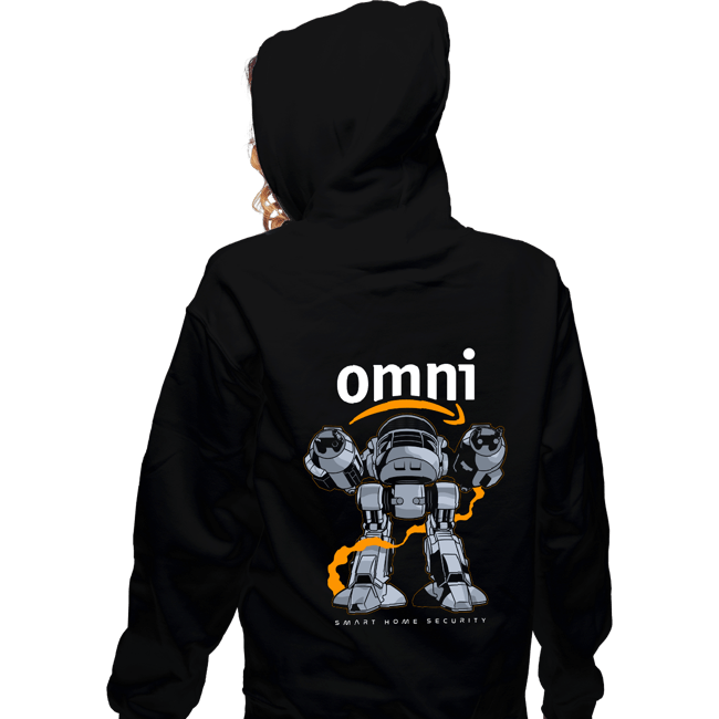 Daily_Deal_Shirts Zippered Hoodies, Unisex / Small / Black Omni