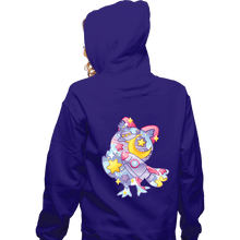 Load image into Gallery viewer, Shirts Zippered Hoodies, Unisex / Small / Violet Magical Silhouettes - Celeste
