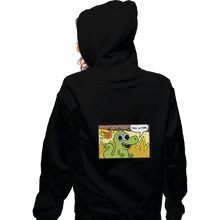 Load image into Gallery viewer, Shirts Pullover Hoodies, Unisex / Small / Black Dinoptimist
