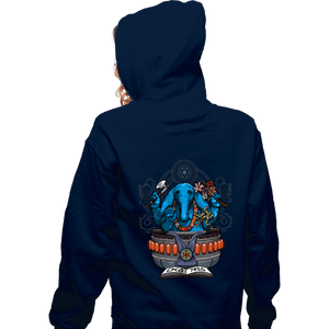 Shirts Zippered Hoodies, Unisex / Small / Navy Galactic Grooves