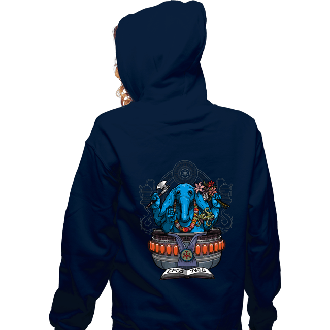 Shirts Zippered Hoodies, Unisex / Small / Navy Galactic Grooves