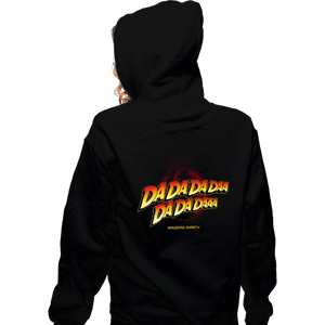 Daily_Deal_Shirts Zippered Hoodies, Unisex / Small / Black Raiders March