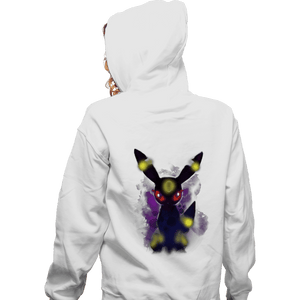Secret_Shirts Zippered Hoodies, Unisex / Small / White Dark Type Watercolor