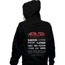 Load image into Gallery viewer, Shirts Zippered Hoodies, Unisex / Small / Black Metal Fest
