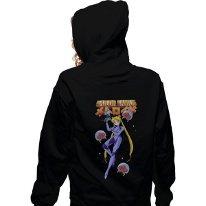 Secret_Shirts Zippered Hoodies, Unisex / Small / Black Sailor Samus Zero Suit