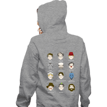 Load image into Gallery viewer, Shirts Zippered Hoodies, Unisex / Small / Sports Grey Robin Williams
