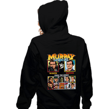 Load image into Gallery viewer, Secret_Shirts Zippered Hoodies, Unisex / Small / Black Murray Legends
