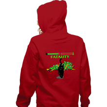 Load image into Gallery viewer, Daily_Deal_Shirts Zippered Hoodies, Unisex / Small / Red Christmas Kombat
