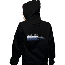 Load image into Gallery viewer, Shirts Zippered Hoodies, Unisex / Small / Black NightKids
