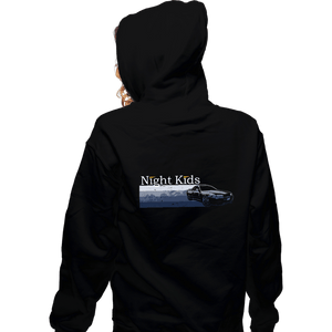 Shirts Zippered Hoodies, Unisex / Small / Black NightKids