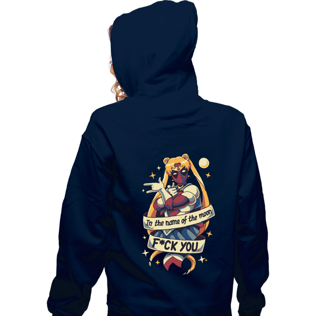 Secret_Shirts Zippered Hoodies, Unisex / Small / Navy The Warrior Of Love