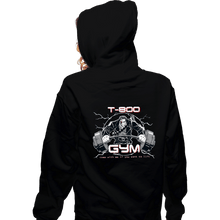 Load image into Gallery viewer, Shirts Zippered Hoodies, Unisex / Small / Black T-800 Gym
