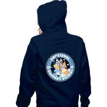Load image into Gallery viewer, Daily_Deal_Shirts Zippered Hoodies, Unisex / Small / Navy Emotional Support Animals
