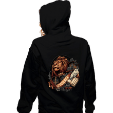 Load image into Gallery viewer, Daily_Deal_Shirts Zippered Hoodies, Unisex / Small / Black House Of Courage
