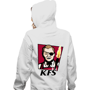 Shirts Zippered Hoodies, Unisex / Small / White Fried Sauerkraut