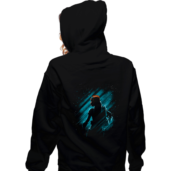 Daily_Deal_Shirts Zippered Hoodies, Unisex / Small / Black The Heiress