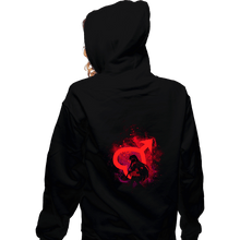 Load image into Gallery viewer, Shirts Zippered Hoodies, Unisex / Small / Black Mars Art
