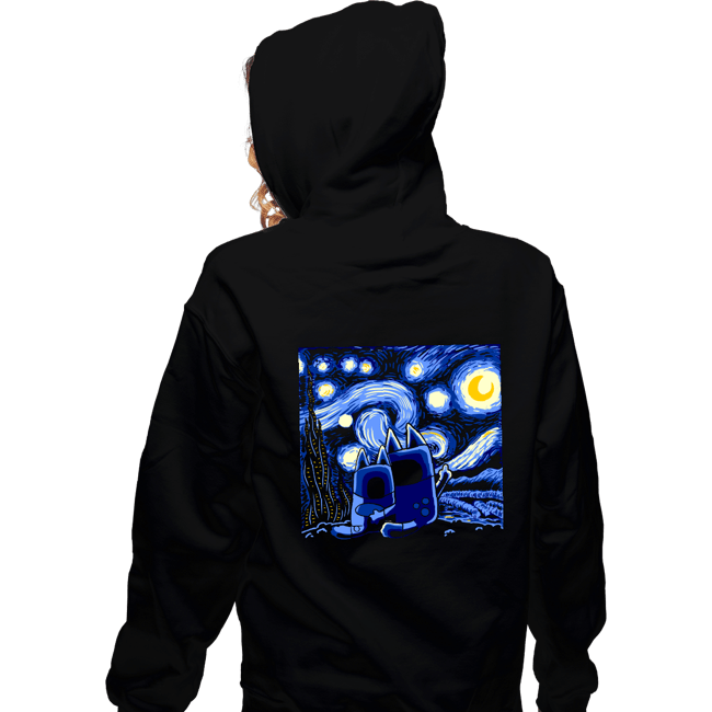 Secret_Shirts Zippered Hoodies, Unisex / Small / Black Bluey Night