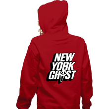 Load image into Gallery viewer, Daily_Deal_Shirts Zippered Hoodies, Unisex / Small / Red New York Ghost
