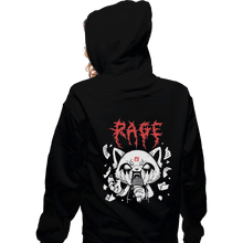 Load image into Gallery viewer, Shirts Zippered Hoodies, Unisex / Small / Black Rage Mood
