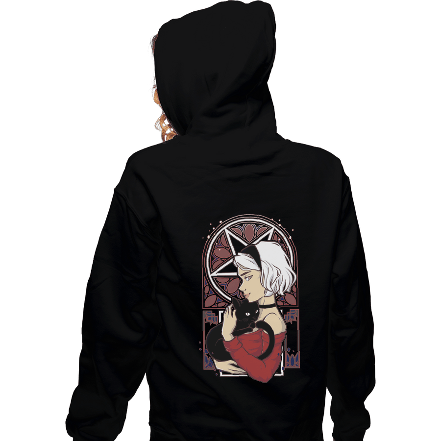 Shirts Zippered Hoodies, Unisex / Small / Black Sabrina