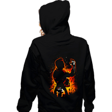 Load image into Gallery viewer, Shirts Zippered Hoodies, Unisex / Small / Black Man Of Iron
