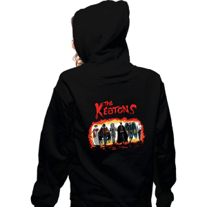 Daily_Deal_Shirts Zippered Hoodies, Unisex / Small / Black The Keatons