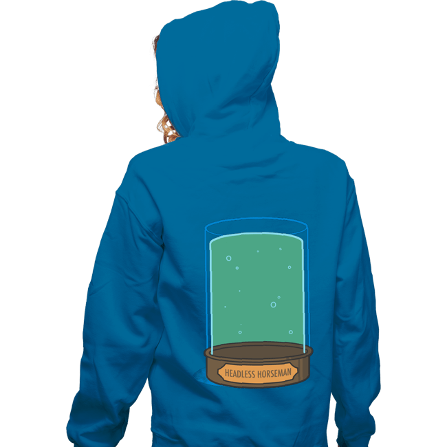 Shirts Zippered Hoodies, Unisex / Small / Royal Blue Empty Jar