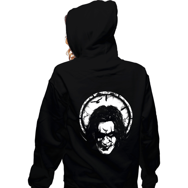Secret_Shirts Zippered Hoodies, Unisex / Small / Black Eric Draven.